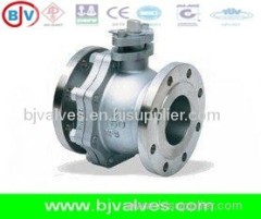 BJV CF8/CF8M/ CF3/CF3M/ CF3M/CF8C flanged soft seat ball valve