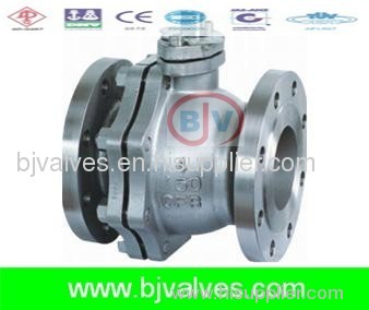 BJV JIS SS/CS 10K 20K 63K metal soft seat flanged ball valve