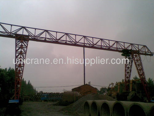 MH model Single Beam Truss type Gantry Crane with Hoist