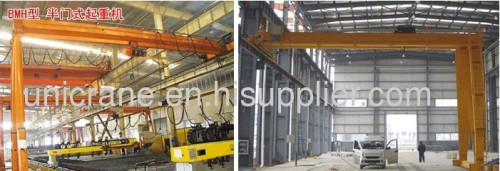 BMH model Half Gantry crane with Hoist