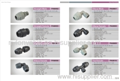 PA66 compression fittings