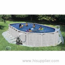 Heritage Pools 52 Complete Oval Pool Package 301552