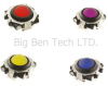 wholesale BlackBerry Pearl/Curve/Bold/Tour colorized trackball with chrome ring