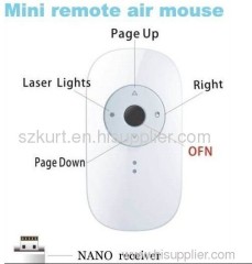 Wireless optical mouse ,air mouse