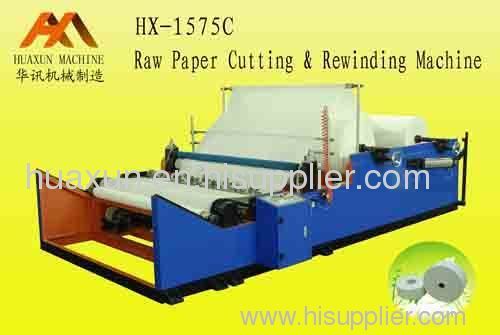 Jumbo Roll Paper Cutting Machine