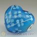 wholesale european heart murano glass beads