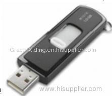 ABS Push-pull USB Flash Drive With 64MB-64GB Capacity and Customizable Logo