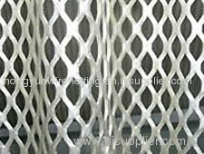 Expanded plate mesh