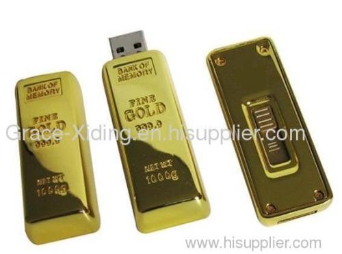 Gold bar USB Flash Drive