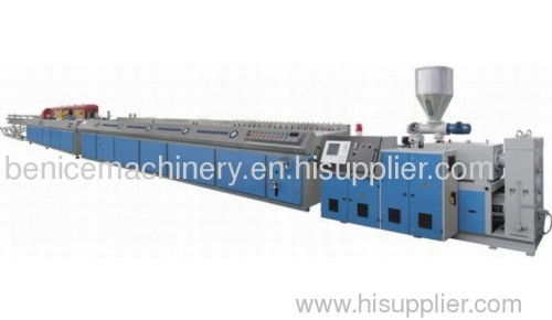 PE profile production line