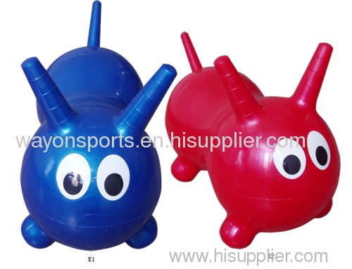 plastic inflatable animal horse (inflatable toy)