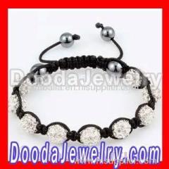 Hot sale Shamballa Crystal ball bracelet with Crystal Disco Ball Bead