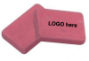 TPR red student eraser