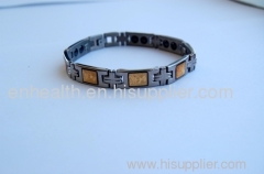 Magnetic titanium bracelet