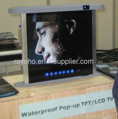 Waterproof Touch Pop-up TFT/LCD TV