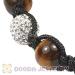 Shamballa style gemstone bracelet wholesale