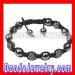 Shamballa style black diamond bracelet wholesale