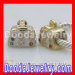 european gold plated silver charming beads