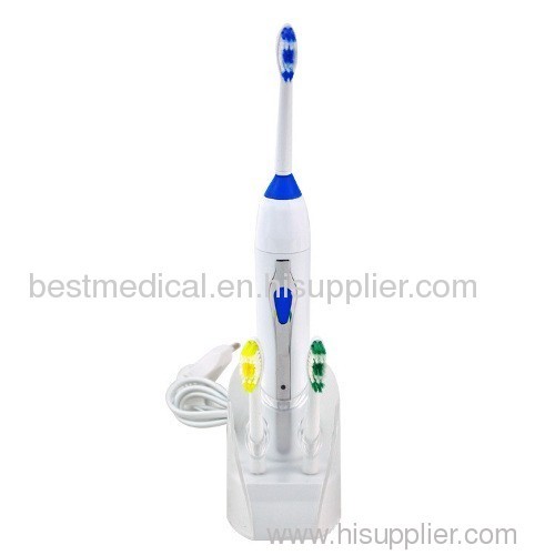 Ultrasonic Electric Toothbrush Rechargable 3 Free Heads