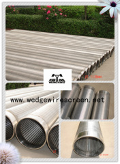 V-shaped wire screen pipe