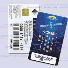 Color Printing Contact IC Card