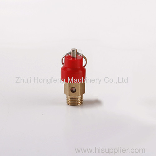 safety valve with red hat