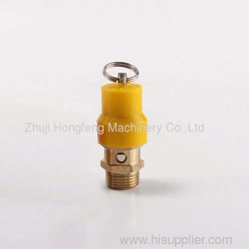 safety valve with yellow hat