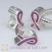european silver enamel ribbon beads