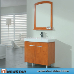 Base Wooden Cabinet with Mirror