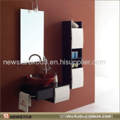 Black PVC Wall Hung Vanity