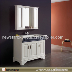 Good Quality PVC Vanity With Black Vanitytop