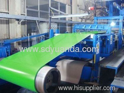color coated steel coil PPGI pre-painted steel coil