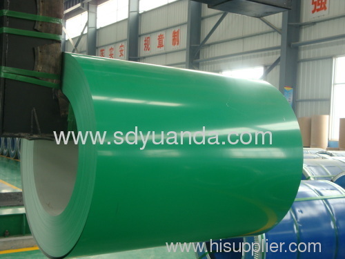 color coated steel coil mill