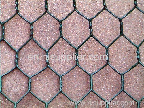 Pvc hexagonal wire mesh