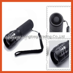 CREE Q5 LED Aluminum Focus Flashlight