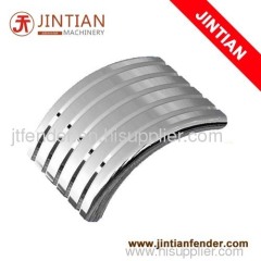 Ribbed steel quarter fenders