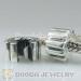 round cheap silver clip beads european style