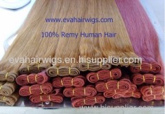 human hair extension hair weaving hair weft