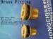 Brass pipe fitting