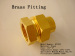 Brass union pipe fitting