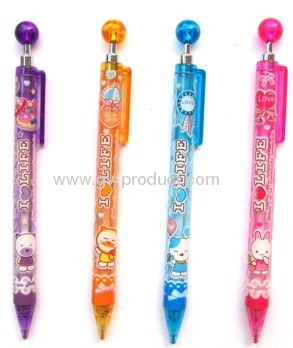 Colourful custom mechanical pencil for school and promotion