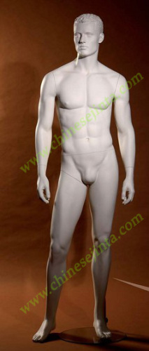 male fiberglass mannequin