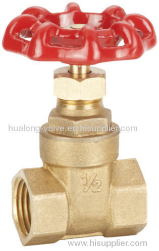 brass gate valve