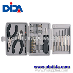 26pcs Tool Set for home repair in durable plastic case