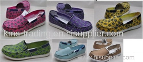Stock canvas shoes, summer/spring casual shoes , wholesale