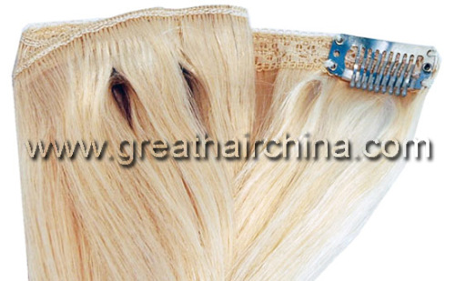 Lace clip in hair extension GH-CH012