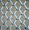 Chain link wire netting