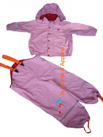 Children rain set