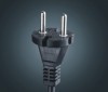 2-pole plug with cable for Germany market, VDE approved