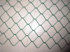 Diamond mesh fence